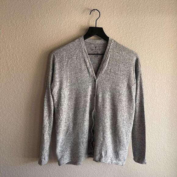 A&E Soft & Sexy Grey Cardigan Extra Extra Small - Picture 1 of 5